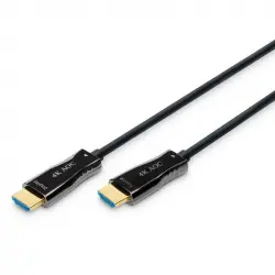 Digitus Cable HDMI AOC Fibra Óptica 4K 10m Negro