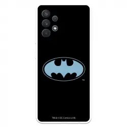 Funda Oficial de DC Comics Batman Logo Transparente para Samsung Galaxy A32 4G