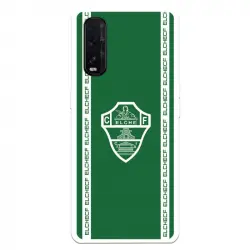 Funda Para Oppo Find X2 Del Elche Cf Escudo Fondo Verde Escudo Fondo Verde - Licencia Oficial Elche Cf