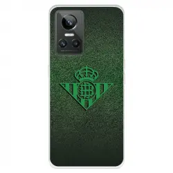 Funda Para Realme Gt Neo 3 Del Real Betis Balompié Escudo Verde Fondo Trama - Licencia Oficial Real Betis Balompié