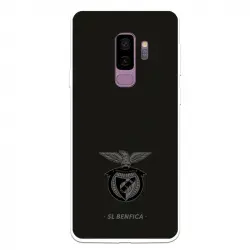 Funda Para Samsung Galaxy S9 Plus Del Escudo Fondo Negro - Licencia Oficial Benfica