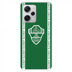 Funda Para Xiaomi Redmi Note 12 Pro Plus Del Elche Cf Escudo Fondo Verde - Licencia Oficial Elche Cf