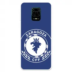 Funda Para Xiaomi Redmi Note 9s Del Zaragoza Cf Femenino Escudo Grande Fondo Azul - Licencia Oficial Zaragoza Cf Femeni