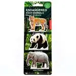 Set 3 marcapáginas magnéticos Kikkerland Asia