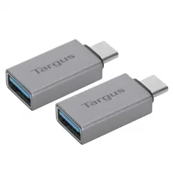 TARGUS - Adaptador de conexión USB-C a USB-A Targus (2 unidades).