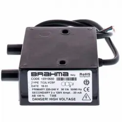 Transformador Quemador Caldera Gasóleo Brahma Tc2l Vca