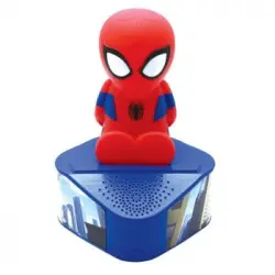 Altavoz Bluetooth Con Figura Luminosa De Spider-man