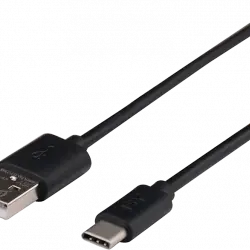 Cable USB - ISY IZB-541, 1 m, Negro