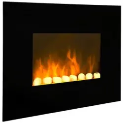 Chemin'arte Chimenea Eléctrica Negra 2000w - Black Fire