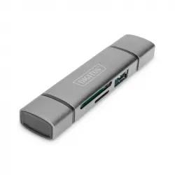 Digitus LEctor de Tarjetas USB Dual 3.0 OTG