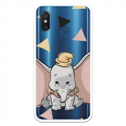 Funda Oficial Disney Dumbo Silueta Transparente Para Xiaomi Mi 8