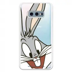 Funda Oficial Warner Bros Bugs Bunny Transparente Para Samsung Galaxy S10e - Looney Tunes