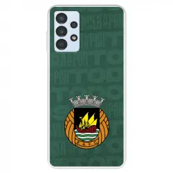 Funda Para Samsung Galaxy A13 4g Del Escudo Fondo Verde - Licencia Oficial Rio Ave Fc