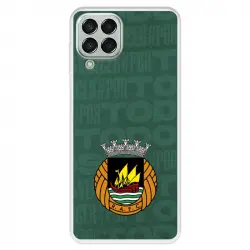Funda Para Samsung Galaxy M33 5g Del Rio Ave Fc Escudo Fondo Verde - Licencia Oficial Rio Ave Fc