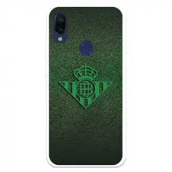 Funda Para Xiaomi Redmi 7a Del Betis Escudo Verde Fondo Trama - Licencia Oficial Real Betis Balompié