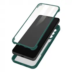 Funda Samsung Galaxy A33 5g Posterior Plexiglás Y Frontal De Polímero Verde