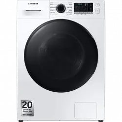 Lavadora secadora - Samsung WD90TA046BE/EC, 9 kg/6 kg, 1400 rpm, AirWash, EcoBubble™, Blanco