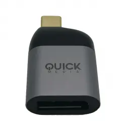 Quick Media - Adaptador De USB-C A Display Port