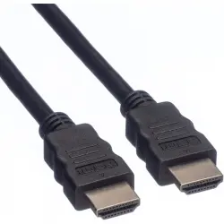 Roline Cable HDMI 3D 2K Alta Velocidad con Ethernet Macho/Macho 5m Negro