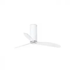 Tube Fan Ø128 Cms Blanco Brillo 3 Palas Faro 32033