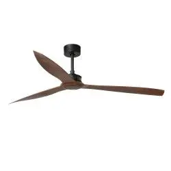 Ventilador De Techo Faro Just Fan Xl 178cm Negro Palas Madera
