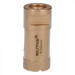 Wolfpack Corona de Diamante para Amoladora 26mm