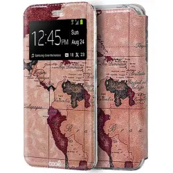 Cool Funda Flip Cover Dibujos Mapa para Xiaomi Mi 9
