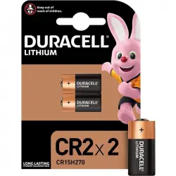 Duracell CR2 2 Pilas Litio 3V