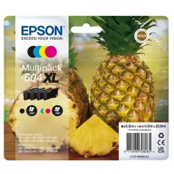 Epson - Multipack 4 Cartuchos Originales 604 XL 4 Colores (T10H640)