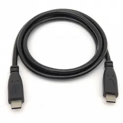 Equip Cable USB-C 2.0 Macho/Macho 2m Negro
