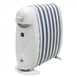 Fm Calefacción R7MINI Radiador Eléctrico 7 Elementos 800W Blanco