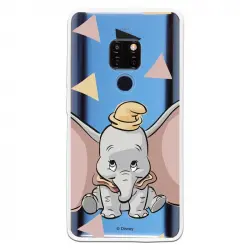 Funda Oficial Disney Dumbo Silueta Transparente Para Huawei Mate 20