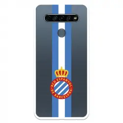 Funda Para Lg K61 Del Rcd Espanyol Escudo Albiceleste Escudo Albiceleste - Licencia Oficial Rcd Espanyol