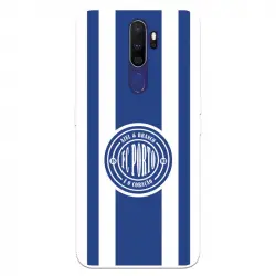 Funda Para Oppo A9 2020 Del Fútbol Club Oporto Escudo Escudo Y Rayas - Licencia Oficial Fútbol Club Oporto