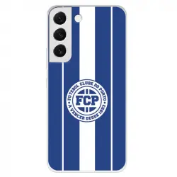 Funda para Samsung Galaxy S22 Plus del Fútbol Club Oporto Escudo Azul - Licencia Oficial Fútbol Club Oporto
