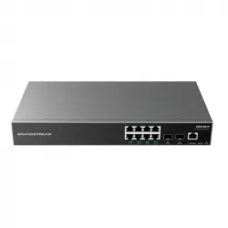 Grandstream GWN7801P Switch Gestionable L2+ 8 Puertos Gigabit Ethernet + 2 Puertos SFP