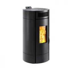 Invicta Estufa De Pellets De Madera Negra De 8kw - P941984