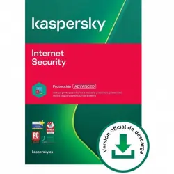 Kaspersky Internet Security 2023 2 Dispositivos 1 Año Licencia Digital