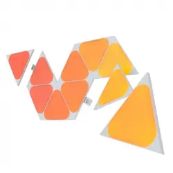 Nanoleaf Shapes Expansión de Mini Triángulos 10 Paneles LED