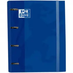 Oxford Classic EuropeanBinder Carpeblock Archivador con Recambio A4+ Azul Marino