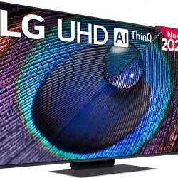 TV LED 50" - LG 50UR91006LA, UHD 4K, Inteligente α5 4K Gen6, Smart TV, DVB-T2 (H.265), Azul Ceniza