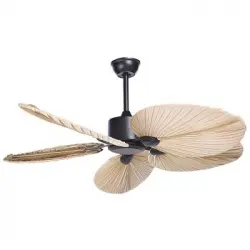 Ventilador De Techo Natural/negro 48 Cm Mammoth