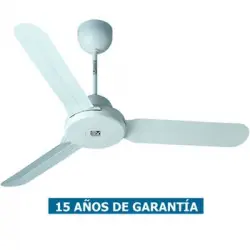 Ventilador De Techo Vortice 61260 Nordik Design 1s 120 Blanco