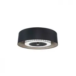 Akunadecor - Ventilador De Techo Metal Negro Tania