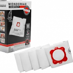 Bolsas de aspirador - Rowenta WB 3051 Wonderbag-Mini, 5 unidades, Microfibra