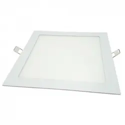 Bricoled Downlight LED Empotrable Cuadrado 18W 225mm Blanco Neutro