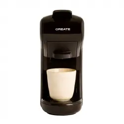 Cafetera multicápsula + expresso CREATE Potts - negro