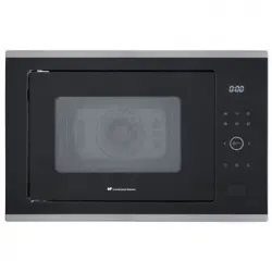 Continental Edison Cemo34ceb2 Horno Microondas Combinado Empotrable Negro Y Acero Inoxidable L59.5 X H38.8 X P46.8 Cm 34l Grill Y Convección