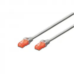 Digitus Cable de Red RJ45 UTP Cat.6 10/100/1000 Gris (1m)