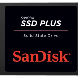 Disco duro SSD interno 1 TB - SanDisk PLUS, Lectura 535 MB/s, Escritura 350 Sata III, 2.5", Negro